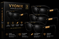 VYONIX Premium Glasses - 3 Pack