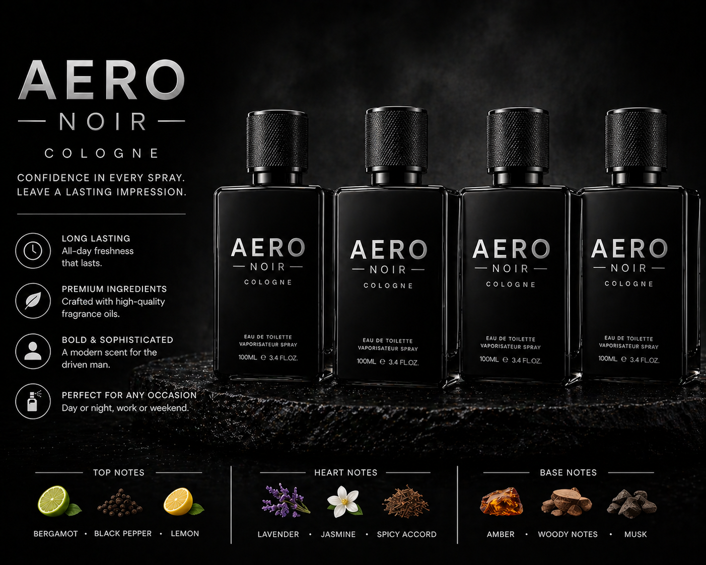 AERO Cologne - 4 Pack